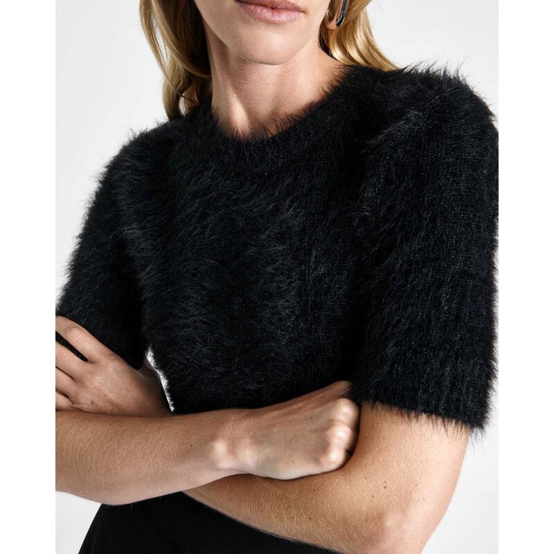 Cue Fluffy Short Sleeve Knit image number 9